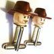Illustration for article titled I emMust/em Get These Lego Classic Space Minifig Cufflinks